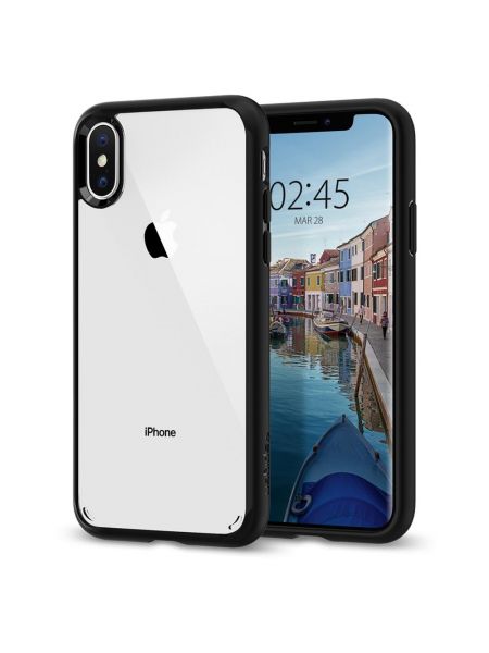 Чехол Spigen для iPhone X/XS Ultra Hybrid, Matte Black Чехол Spigen для iPhone X/XS Ultra Hybrid, Matte Black