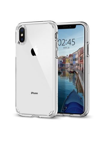 Чехол Spigen для iPhone XS Ultra Hybrid, Crystal Clear (057CS22127) , iPhone X / XS
