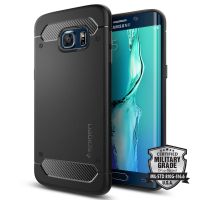Чехол Spigen Rugged Armor для Galaxy S6 Edge+, Black 