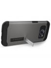 Чехол SGP Slim Armor для Galaxy S6 Edge, Gunmetal , SGP11423