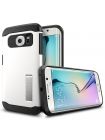 Чехол SGP Slim Armor для Galaxy S6 Edge, Shimmery White, SGP11424