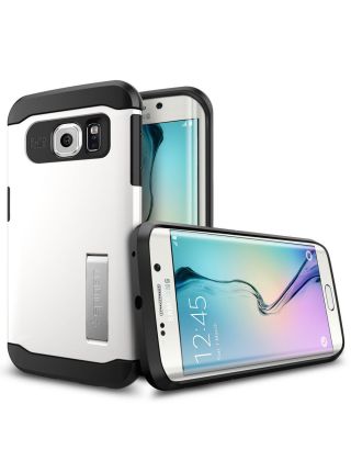 Чехол SGP Slim Armor для Galaxy S6 Edge, Shimmery White Чехол SGP Slim Armor для Galaxy S6 Edge, Shimmery White