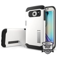 Чехол SGP Slim Armor для Galaxy S6 Edge, Shimmery White