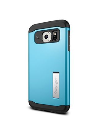 Чехол SGP Slim Armor для Galaxy S6, Blue Topaz 