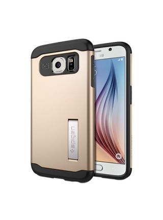 Чехол SGP Slim Armor для Galaxy S6, Champagne Gold