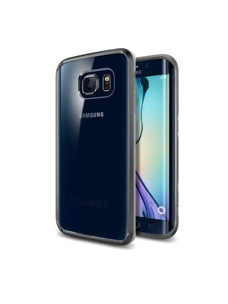 Чехол Spigen Ultra Hybrid для Galaxy S6 Edge, Gunmetal 