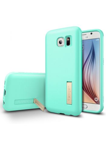 Чехол Spigen Capsule Solid для Samsung Galaxy S6, Mint, SGP11438