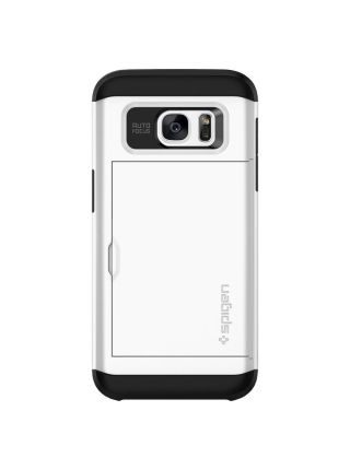 Чехол Galaxy S7 Edge Slim Armor CS, Shimmery White Чехол Galaxy S7 Edge Slim Armor CS, Shimmery White