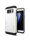 Чехол Galaxy S7 Edge Slim Armor CS, Shimmery White, 556CS20601