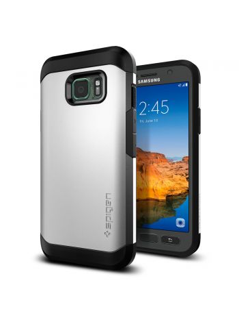Чехол Galaxy S7 Active Tough Armor, Satin Silver, 561CS20372