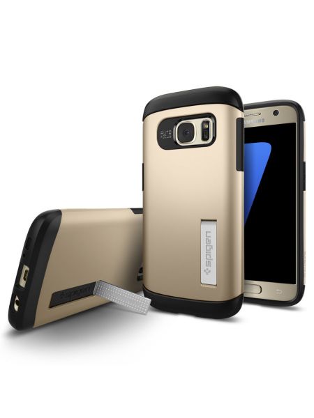 Galaxy S7 Case Slim Armor, Champagne Gold