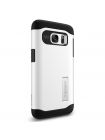 Galaxy S7 Case Slim Armor, Shimmery White, 555CS20013