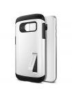 Galaxy S7 Case Slim Armor, Shimmery White, 555CS20013