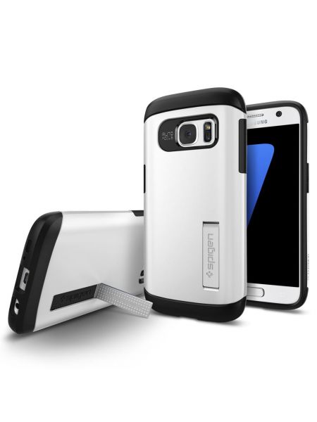 Galaxy S7 Case Slim Armor, Shimmery White Galaxy S7 Case Slim Armor, Shimmery White