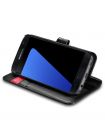 Чехол Galaxy S7 Case Wallet S, Black, 555CS20027