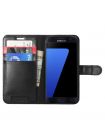 Чехол Galaxy S7 Case Wallet S, Black, 555CS20027