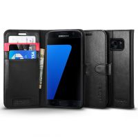 Чехол Galaxy S7 Case Wallet S, Black