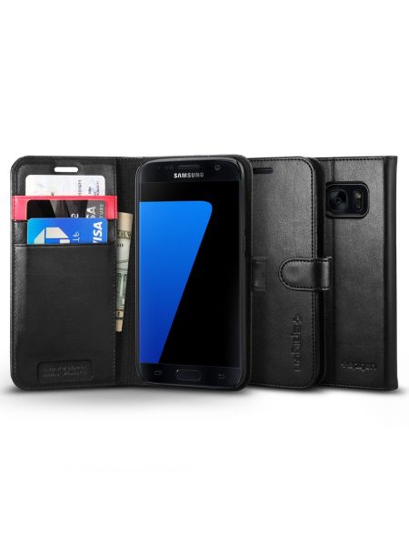 Чехол Galaxy S7 Case Wallet S, Black Чехол Galaxy S7 Case Wallet S, Black