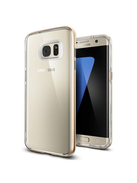 Чехол Galaxy S7 Edge Neo Hybrid Crystal, Champagne Gold