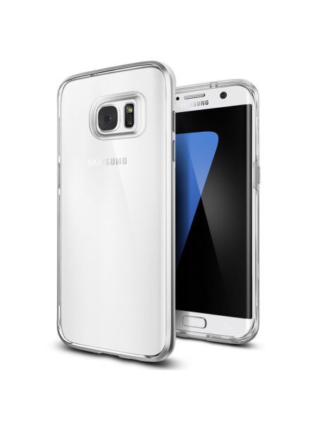 Чехол Galaxy S7 Edge Neo Hybrid Crystal, Satin Silver