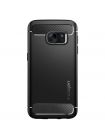 Чехол Spigen Rugged Armor для Galaxy S7, Black, 555cs20007
