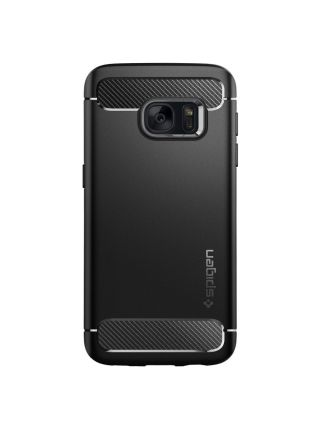 Чехол Spigen Rugged Armor для Galaxy S7, Black