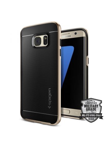 Чехол Spigen Neo Hybrid для Samsung Galaxy S7 Edge, Champagne Gold, 556CS20203