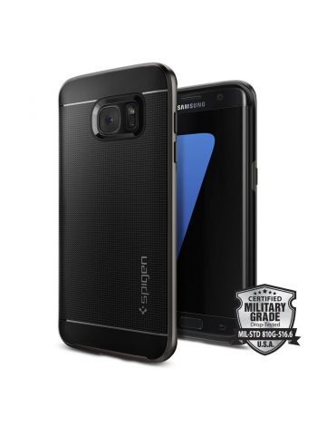 Чехол Spigen Neo Hybrid для Samsung Galaxy S7 Edge, Gunmetal, 556CS20143