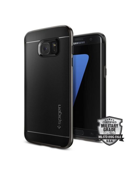 Чехол Spigen Neo Hybrid для Samsung Galaxy S7 Edge, Gunmetal