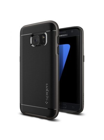Чехол Spigen Neo Hybrid для Samsung Galaxy S7, Gunmetal, 555CS20141