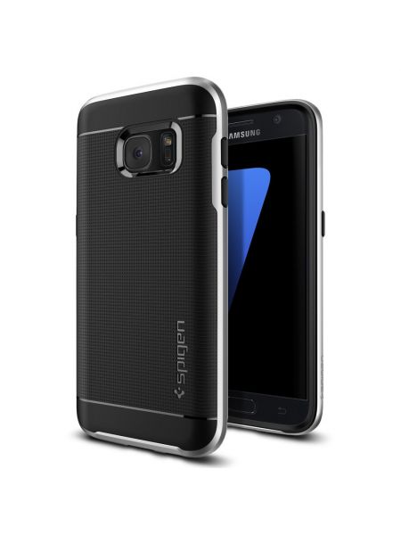 Чехол Spigen Neo Hybrid для Samsung Galaxy S7, Satin Silver 