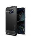 Чехол Spigen Rugged Armor для Galaxy S7 Edge, Black, 556cs20033
