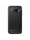 Чехол Spigen Rugged Armor для Galaxy S7 Edge, Black, 556cs20033