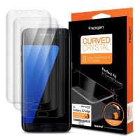 Защитная пленка Spigen Curved Crystal HD для Samsung Galaxy S7 EDGE 