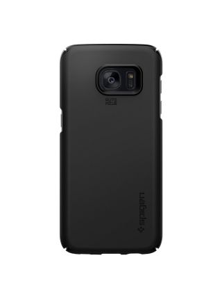 Чехол Spigen Thin Fit для Galaxy S7 Edge, Black