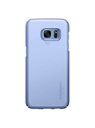 Чехол Spigen Thin Fit для Galaxy S7 Edge, Blue Coral