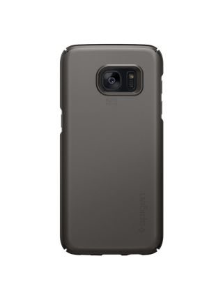 Чехол Spigen Thin Fit для Galaxy S7 Edge, Gunmetal