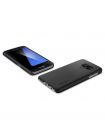 Чехол Spigen Thin Fit для Galaxy S7, Black , 555CS20003