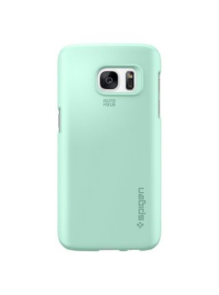 Чехол Spigen Thin Fit для Galaxy S7, Mint 