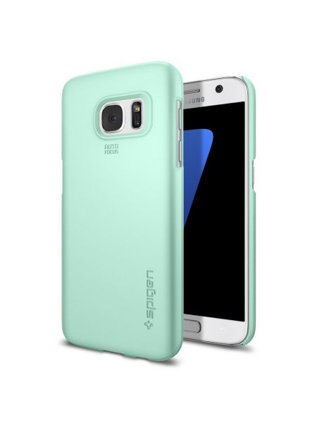 Чехол Spigen Thin Fit для Galaxy S7, Mint 