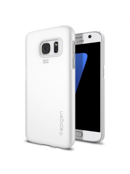 Чехол Spigen Thin Fit для Galaxy S7, Shimmery White Чехол Spigen Thin Fit для Galaxy S7, Shimmery White