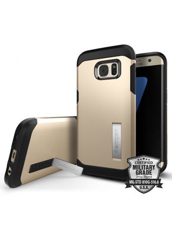 Чехол Galaxy S7 Edge Tough Armor, Champagne Gold, 556CS20044