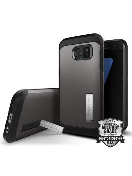Чехол Galaxy S7 Edge Tough Armor, Gunmetal