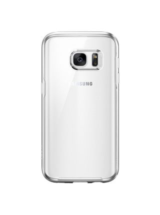 Чехол Spigen Ultra Hybrid для Galaxy S7, Satin Silver