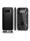Чехол Galaxy S8 Plus Liquid Air Armor, Black, 571CS21663