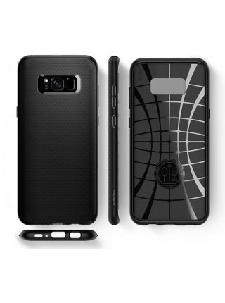 Чехол Galaxy S8 Plus Liquid Air Armor, Black Чехол Galaxy S8 Plus Liquid Air Armor, Black