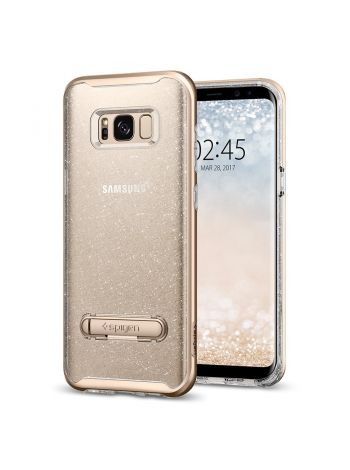 Чехол Crystal Hybrid Glitter Galaxy S8, Gold Quartz, 565CS21327