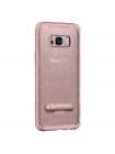 Чехол Crystal Hybrid Glitter Galaxy S8, Rose Quartz, 565CS21328