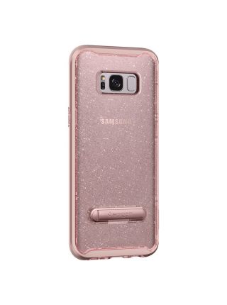 Чехол Crystal Hybrid Glitter Galaxy S8 Plus, Rose Quartz Чехол Crystal Hybrid Glitter Galaxy S8 Plus, Rose Quartz