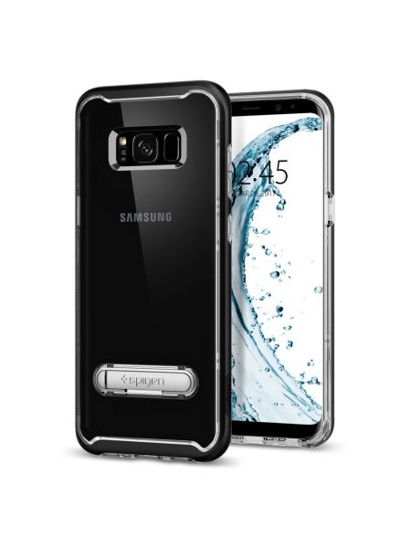 Чехол Crystal Hybrid Galaxy S8 Plus, Black Чехол Crystal Hybrid Galaxy S8 Plus, Black